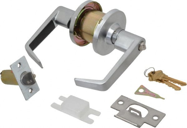 Master Lock - Entry Lever Lockset for Up to 1-3/4" Thick Doors - Exact Tool & Supply