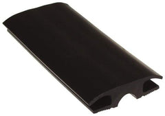 Pemko - 36" Long x 2-3/4" Wide x 11/16" High, Carpet Threshold - Vinyl Black Finish - Exact Tool & Supply