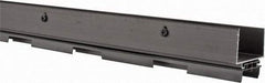Pemko - Door Bottom Shoe Sweeps & Seal - Vinyl, 1-13/16" High, Dark Bronze Anodized Aluminum Coated - Exact Tool & Supply