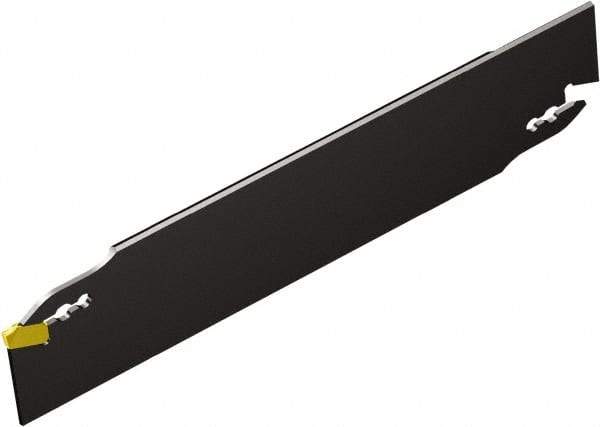 Sandvik Coromant - 55mm Max Depth of Cut, Neutral Cut, Indexable Grooving Blade - 5.75mm Insert Width, K Seat Size, N123..A2 Insert Style, Series CoroCut 1-2 - Exact Tool & Supply