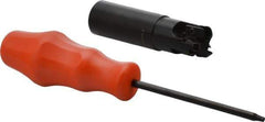 Kennametal - 1" Cutting Diam, 1" Shank Diam, 1" Max Depth of Cut, Straight Shank Indexable Copy End Mill - 3 Inserts, RP.. 32.. Insert, KIPR Toolholder, Through Coolant - Exact Tool & Supply