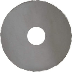 Made in USA - 2" Diam x 0.045" Blade Thickness, 1/2" Arbor Hole Diam, 190 Teeth, Solid Carbide Jeweler's Saw - Uncoated - Exact Tool & Supply
