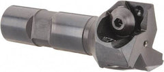 Value Collection - 1-1/2" Cut Diam, 0.656" Max Depth of Cut, 3/4" Shank Diam, 3-1/4" OAL, Indexable Square Shoulder End Mill - TPC 32..., TPG 32., TPU 32. Inserts, Weldon Shank - Exact Tool & Supply