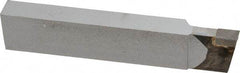 Made in USA - 1 x 1/2" Shank, Cutoff & Grooving Single Point Tool Bit - CT-120(445), Grade C2 - Exact Tool & Supply