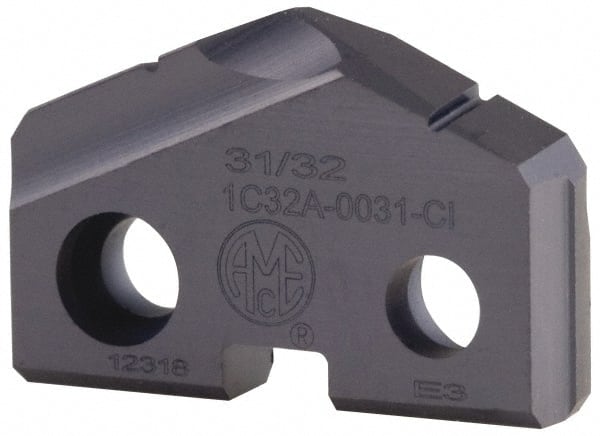 Allied Machine and Engineering - 0 14MM C2 TIALN Carbide Spade Drill Insert - Exact Tool & Supply