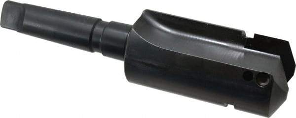 Allied Machine and Engineering - Series E, 2-1/2 to 3-3/8" Diam, 4MT Taper Shank, Straight Flute Spade Drill - 5" Max Depth, 6-5/16" Body Length, 9-7/8" OAL, Short Length - Exact Tool & Supply