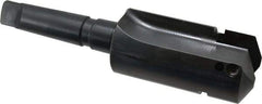 Allied Machine and Engineering - Series E, 2-1/2 to 3-3/8" Diam, 4MT Taper Shank, Straight Flute Spade Drill - 5" Max Depth, 6-5/16" Body Length, 9-7/8" OAL, Short Length - Exact Tool & Supply