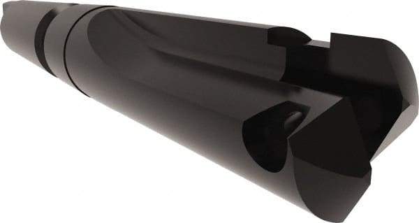 Allied Machine and Engineering - Series H, 4 to 8-1/2" Diam, 5MT Taper Shank, Straight Flute Spade Drill - 7" Max Depth, 13-1/8" OAL, Short Length - Exact Tool & Supply