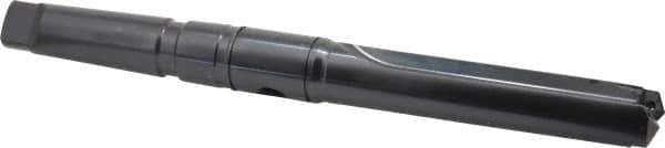 Allied Machine and Engineering - Series 2.5, 1-3/16 to 1-3/8" Diam, 4MT Taper Shank, Straight Flute Spade Drill - 5-3/8" Max Depth, 8-37/64" Body Length, 13-1/16" OAL, Intermediate Length, Through Coolant - Exact Tool & Supply