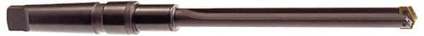 Allied Machine and Engineering - Series 2.5, 30 to 35mm Diam, 4MT Taper Shank, Straight Flute Spade Drill - 85.7mm Max Depth, 167.6mm Body Length, 281mm OAL, Short Length, Through Coolant - Exact Tool & Supply