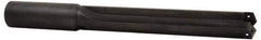 Allied Machine and Engineering - Series 7, 3-17/32 to 4-1/2" Diam, 3" Diam Straight Shank, Straight Flute Spade Drill - 10-3/4" Max Depth, 13-1/8" Body Length, 17-7/8" OAL, Standard Length, Through Coolant - Exact Tool & Supply