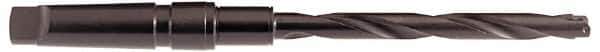 Allied Machine and Engineering - Series 4, 48 to 65mm Diam, 5MT Taper Shank, Helical Flute Spade Drill - 231.8mm Max Depth, 320.7mm Body Length, 465.1mm OAL, Standard Length, Through Coolant - Exact Tool & Supply