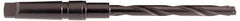 Allied Machine and Engineering - Series 4, 48 to 65mm Diam, 5MT Taper Shank, Helical Flute Spade Drill - 231.8mm Max Depth, 320.7mm Body Length, 465.1mm OAL, Standard Length, Through Coolant - Exact Tool & Supply