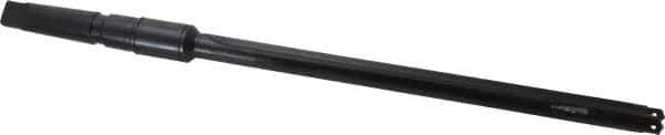 Allied Machine and Engineering - Series 1, 45/64 to 15/16" Diam, 3MT Taper Shank, Straight Flute Spade Drill - 10-3/4" Max Depth, 13-39/64" Body Length, 17-5/32" OAL, Extended Length, Through Coolant - Exact Tool & Supply