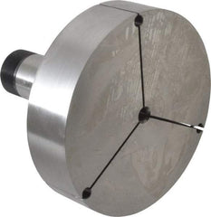 Royal Products - 5 Inch Head Diameter, 5/16 Inch Pilot Hole, 5C Step Collet - Steel - Exact Tool & Supply