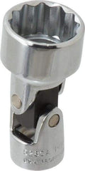 Proto - 7/8", 3/4" Drive, Standard Hand Socket - 12 Points, 2" OAL, Chrome Finish - Exact Tool & Supply