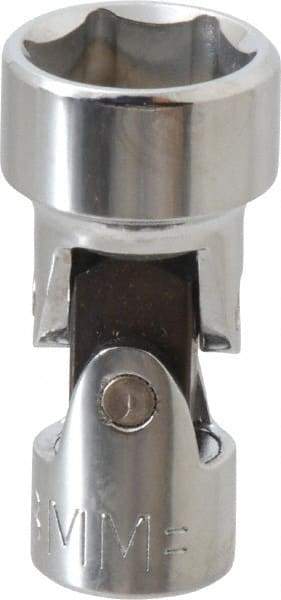 Proto - 3/8" Drive, Standard Hand Socket - 6 Points, 2" OAL, Alloy Steel, Chrome Finish - Exact Tool & Supply