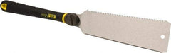 Stanley - 10" Steel Blade Double Edge Pull Saw - ErgonomicGlass-Filled Nylon, ABS, TPE Handle with Cushion Grip, 23-1/2" OAL - Exact Tool & Supply