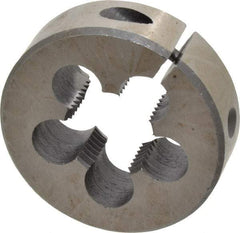 Interstate - 1/2-14 BSPP Thread, Round Pipe Die - 2" Outside Diam, High Speed Steel - Exact Tool & Supply