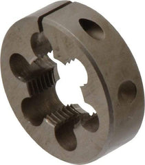 Interstate - 3/4-14 BSPT Thread, Round Pipe Die - 2" Outside Diam, High Speed Steel - Exact Tool & Supply
