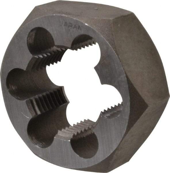 Interstate - 1-11 BSPP Thread, Hex Pipe Die - 2-3/8" Outside Diam, Carbon Steel - Exact Tool & Supply