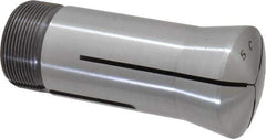 Lyndex - 3/64 Inch 5C Round Collet - 3.27 Inch Overall Length, 1.041-24 Internal Thread Size, Steel, 0.0007 Inch TIR - Exact Tool & Supply