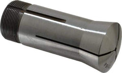 Lyndex - 7/64 Inch 5C Round Collet - 3.27 Inch Overall Length, 1.041-24 Internal Thread Size, Steel, 0.0007 Inch TIR - Exact Tool & Supply