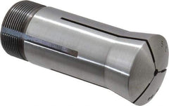 Lyndex - 9/64 Inch 5C Round Collet - 3.27 Inch Overall Length, 1.041-24 Internal Thread Size, Steel, 0.0007 Inch TIR - Exact Tool & Supply