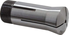 Lyndex - 11/64 Inch 5C Round Collet - 3.27 Inch Overall Length, 1.041-24 Internal Thread Size, Steel, 0.0007 Inch TIR - Exact Tool & Supply