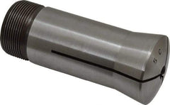 Lyndex - 17/64 Inch 5C Round Collet - 3.27 Inch Overall Length, 1.041-24 Internal Thread Size, Steel, 0.0007 Inch TIR - Exact Tool & Supply