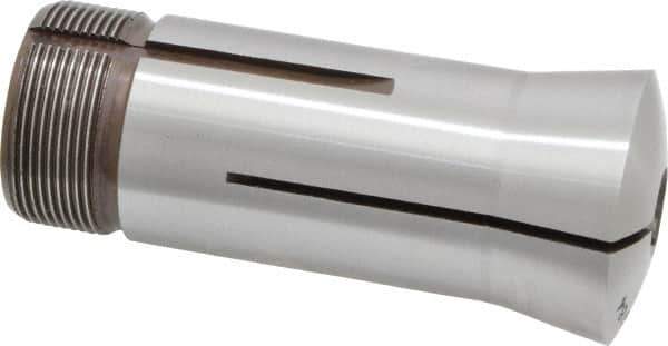 Lyndex - 29/64 Inch 5C Round Collet - 3.27 Inch Overall Length, 1.041-24 Internal Thread Size, Steel, 0.0011 Inch TIR - Exact Tool & Supply
