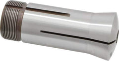 Lyndex - 29/64 Inch 5C Round Collet - 3.27 Inch Overall Length, 1.041-24 Internal Thread Size, Steel, 0.0011 Inch TIR - Exact Tool & Supply