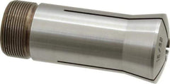 Lyndex - 15/32 Inch 5C Round Collet - 3.27 Inch Overall Length, 1.041-24 Internal Thread Size, Steel, 0.0011 Inch TIR - Exact Tool & Supply