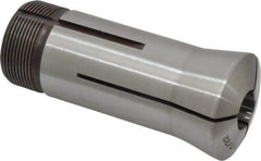 Lyndex - 17/32 Inch 5C Round Collet - 3.27 Inch Overall Length, 1.041-24 Internal Thread Size, Steel, 0.0011 Inch TIR - Exact Tool & Supply