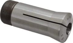 Lyndex - 9/16 Inch 5C Round Collet - 3.27 Inch Overall Length, 1.041-24 Internal Thread Size, Steel, 0.0011 Inch TIR - Exact Tool & Supply