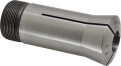 Lyndex - 39/64 Inch 5C Round Collet - 3.27 Inch Overall Length, 1.041-24 Internal Thread Size, Steel, 0.0011 Inch TIR - Exact Tool & Supply