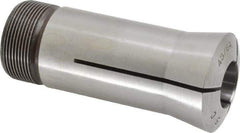 Lyndex - 43/64 Inch 5C Round Collet - 3.27 Inch Overall Length, 1.041-24 Internal Thread Size, Steel, 0.0011 Inch TIR - Exact Tool & Supply