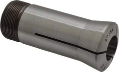 Lyndex - 47/64 Inch 5C Round Collet - 3.27 Inch Overall Length, 1.041-24 Internal Thread Size, Steel, 0.0011 Inch TIR - Exact Tool & Supply