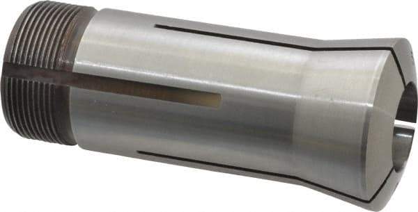 Lyndex - 3/4 Inch 5C Round Collet - 3.27 Inch Overall Length, 1.041-24 Internal Thread Size, Steel, 0.0011 Inch TIR - Exact Tool & Supply