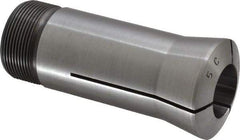 Lyndex - 25/32 Inch 5C Round Collet - 3.27 Inch Overall Length, 1.041-24 Internal Thread Size, Steel, 0.0011 Inch TIR - Exact Tool & Supply