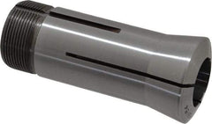 Lyndex - 53/64 Inch 5C Round Collet - 3.27 Inch Overall Length, 1.041-24 Internal Thread Size, Steel, 0.0011 Inch TIR - Exact Tool & Supply