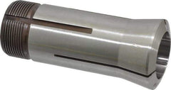 Lyndex - 63/64 Inch 5C Round Collet - 3.27 Inch Overall Length, 1.041-24 Internal Thread Size, Steel, 0.0011 Inch TIR - Exact Tool & Supply