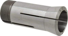 Lyndex - 1-5/64 Inch 5C Round Collet - 3.27 Inch Overall Length, 1.041-24 Internal Thread Size, Steel, 0.0011 Inch TIR - Exact Tool & Supply
