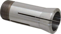 Lyndex - 1-7/64 Inch 5C Round Collet - 3.27 Inch Overall Length, 1.041-24 Internal Thread Size, Steel, 0.0011 Inch TIR - Exact Tool & Supply