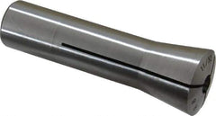Lyndex - 11/32 Inch Steel R8 Collet - 7/16-20 Drawbar Thread, 0.0007 Inch TIR - Exact Tool & Supply