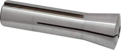 Lyndex - 7/16 Inch Steel R8 Collet - 7/16-20 Drawbar Thread, 0.0011 Inch TIR - Exact Tool & Supply