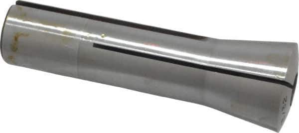 Lyndex - 15/32 Inch Steel R8 Collet - 7/16-20 Drawbar Thread, 0.0011 Inch TIR - Exact Tool & Supply