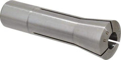 Lyndex - 17/32 Inch Steel R8 Collet - 7/16-20 Drawbar Thread, 0.0011 Inch TIR - Exact Tool & Supply