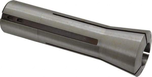 Lyndex - 5/8 Inch Steel R8 Collet - 7/16-20 Drawbar Thread, 0.0011 Inch TIR - Exact Tool & Supply