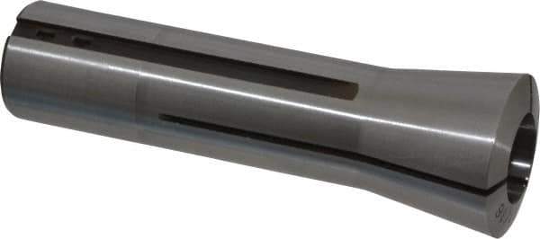 Lyndex - 11/16 Inch Steel R8 Collet - 7/16-20 Drawbar Thread, 0.0011 Inch TIR - Exact Tool & Supply